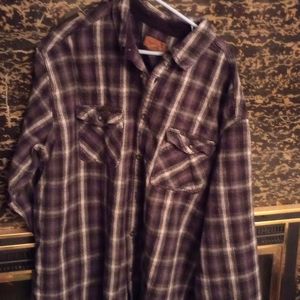 St John Bay long sleeve Men's button shirt 3XL